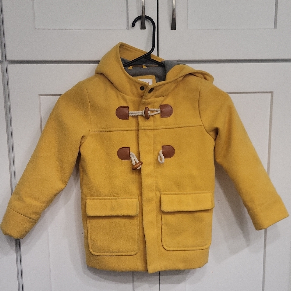 Cat & Jack Yellow Toggle Coat for Kids
